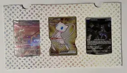 Pokemon TCG - 151 UPC Promo Set Mew 053 Mewtwo 052 Metal Mew 205 - New SEALED - Image 1
