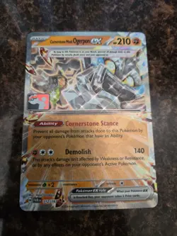 Pokemon TCG Cornerstone Mask Ogerpon EX Prize pack Stamped 112/167 NM - Image 1