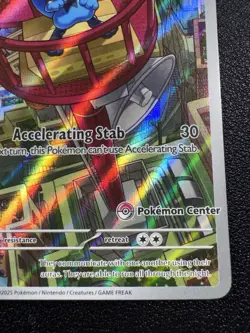 Pokemon Riolu Pokemon Center Exclusive Mega Evolution Promo 010 Full Art Holo - Image 3