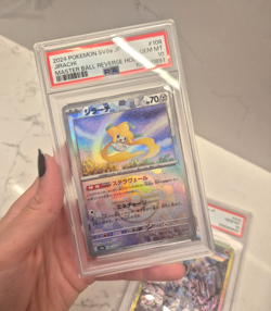 Pokemon PSA 10 Jirachi Masterball Terastal Festival SV8a 217/187 Japanese Gem MT - Image 3