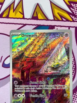 Pokemon TCG - Drowzee 210/198 - Scarlet & Violet Base - Illustration Rare - NM - Image 2