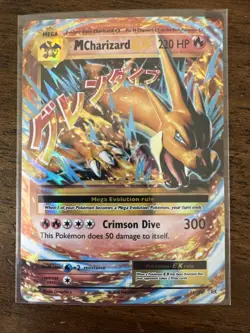 Pokemon TCG XY Evolutions M Charizard EX 13/108 Ultra Rare Mega English NM - Image 1