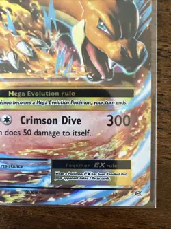 Pokemon TCG XY Evolutions M Charizard EX 13/108 Ultra Rare Mega English NM - Image 4