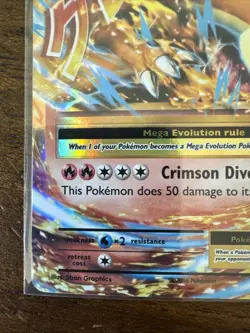 Pokemon TCG XY Evolutions M Charizard EX 13/108 Ultra Rare Mega English NM - Image 5