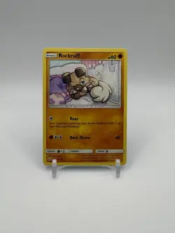 Rockruff 123/236 Pokemon SM - Cosmic Eclipse Normal Common LP - Image 1