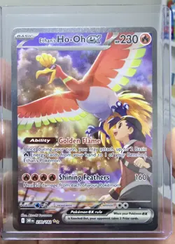 Ethans Ho-Oh EX 230/182 SIR Destined Rivals Pokemon TCG - Image 1