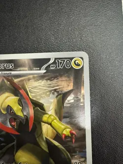 Pokemon Haxorus 147/086 Black Bolt illustration Rare Near Mint NM - Image 3