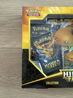 ⚡Pokemon TCG Hidden Fates RAICHU-GX COLLECTION SET Factory Sealed⚡ - Image 2