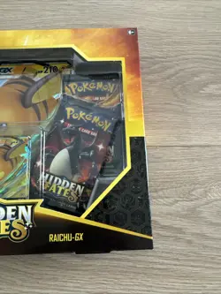 ⚡Pokemon TCG Hidden Fates RAICHU-GX COLLECTION SET Factory Sealed⚡ - Image 3
