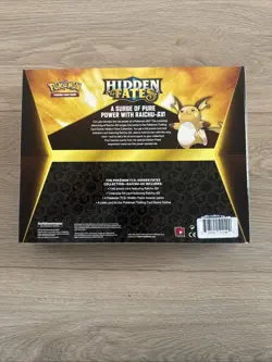 ⚡Pokemon TCG Hidden Fates RAICHU-GX COLLECTION SET Factory Sealed⚡ - Image 5