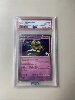 Pokemon Play! Dusknoir Prize Pack Series 7 Holo Psa 10 Low Pop #020 - Image 1