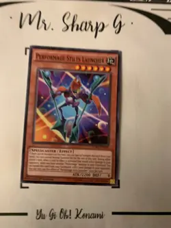 PERFOMAGE STILTS LAUNCHER - 1st EDITION CORE-EN019 ENGLISH Yu-Gi-Oh! CARD COMMON - Image 2