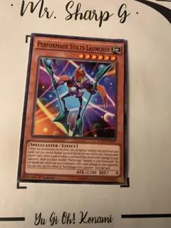PERFOMAGE STILTS LAUNCHER - 1st EDITION CORE-EN019 ENGLISH Yu-Gi-Oh! CARD COMMON - Image 4