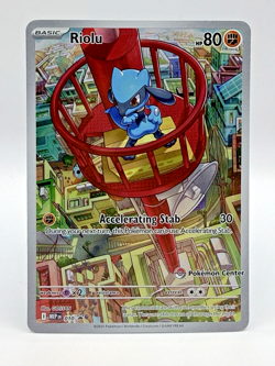 Riolu 010 - Mega Evolution Pokemon Center Promo STAMPED Pokemon TCG - NM - Image 1