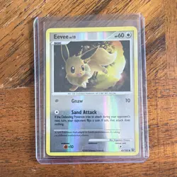 Pokemon Eevee Reverse Holo 2008 Majestic Dawn English 63/100 - Image 1