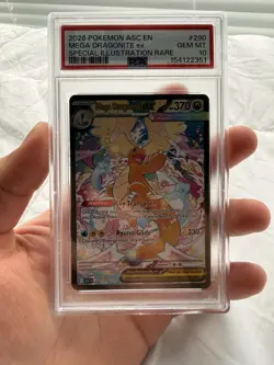 Pokemon 2026 Mega Dragonite ex 290 SIR Ascended Heroes GEM MINT PSA 10 - Image 1