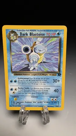 Dark Blastoise 20/82 Pokemon TCG Team Rocket Non Holo Rare - NM Unplayed - Image 1