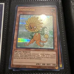 Yugioh Dandylion Ultra Rare DUSA-EN059 1st Edition Lightly Played - Image 1