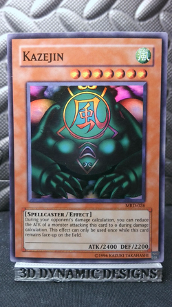 | Yugioh Kazejin MRD-026 Super Rare Metal Raiders NM 🔥 | - Image 1