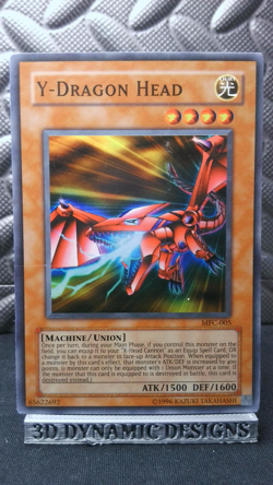 | Yugioh Y-Dragon Head MFC-005 Super Rare Magicians Force MP 🔥 | - Image 1