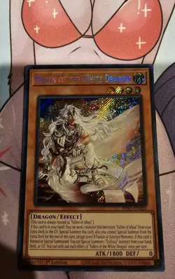 YuGiOh! Fallen of the White Dragon (Secret) BPRO-EN024 1st Ed NM Burst Protocol - Image 3