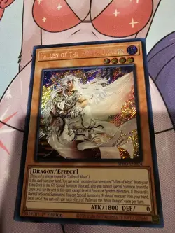 YuGiOh! Fallen of the White Dragon (Secret) BPRO-EN024 1st Ed NM Burst Protocol - Image 4