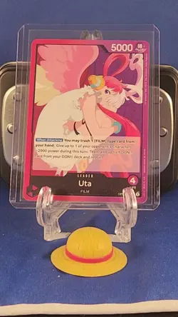 Uta - OP06-001 - Leader - English - Near Mint - One Piece CCG - Image 2