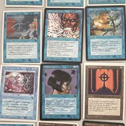 Magic: The Gathering Fourth Edition 32 Blue Colorless Cards Boomerang Lot - Image 4