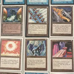 Magic: The Gathering Fourth Edition 32 Blue Colorless Cards Boomerang Lot - Image 5