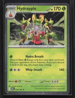 Hydrapple (Cosmos Holo) Rare Miscellaneous Cards & Products 018/182 NM - Image 1