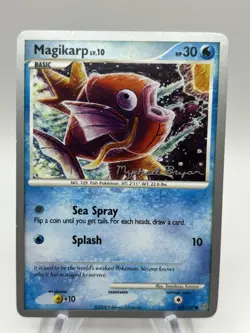 Magikarp Pokemon World Championships 2010 (T. Komiya) 65/100 Pokemon Card NM - Image 1