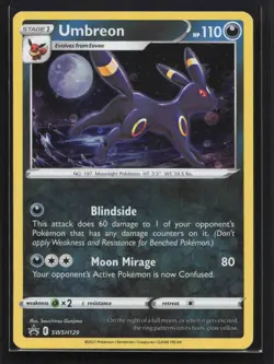Umbreon - Promo SWSH: Sword & Shield Promo Cards SWSH129 NM - Image 1