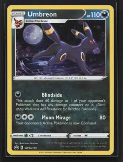 Umbreon - Promo SWSH: Sword & Shield Promo Cards SWSH129 NM - Image 1