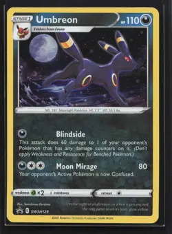 Umbreon - Promo SWSH: Sword & Shield Promo Cards SWSH129 NM - Image 1