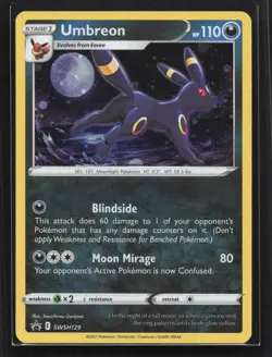 Umbreon - Promo SWSH: Sword & Shield Promo Cards SWSH129 NM - Image 1