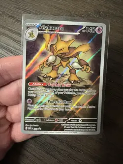 Pokemon Alakazam 009 Me: Mega Evolution Promo Holo Stage 2 140 HP Card English - Image 1