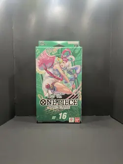 ONE PIECE CARD GAME STARTER DECK 16 UTA - USED - NO PACK - CARDS ONLY - Image 1