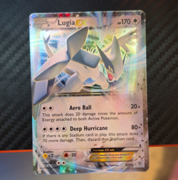 Pokemon Lugia EX 68/98 XY Ancient Origins Ultra Rare Holo Basic Card English - Image 1
