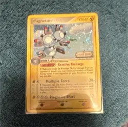 Pokemon Magneton 70HP Holo Rare Legend Maker 27/92 Stage 1 Card English 2006 - Image 1