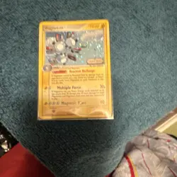 Pokemon Magneton 70HP Holo Rare Legend Maker 27/92 Stage 1 Card English 2006 - Image 4