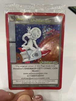 MetaZoo ECCC 2021 Exclusive Holo Promo Card Sealed New! - Image 1