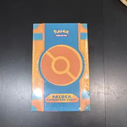 Pokemon TCG Paldea Adventure Chest Kit 7 Promo Cards 6 Booster Packs Pikachu - Image 1