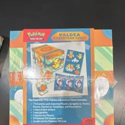 Pokemon TCG Paldea Adventure Chest Kit 7 Promo Cards 6 Booster Packs Pikachu - Image 3