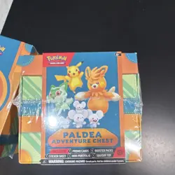 Pokemon TCG Paldea Adventure Chest Kit 7 Promo Cards 6 Booster Packs Pikachu - Image 5