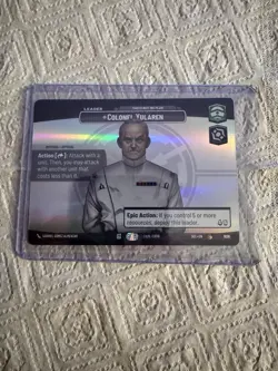 Star Wars Colonel Yularen Leader Unit Holo Card This Is Why We Plan Unlimited - Image 2