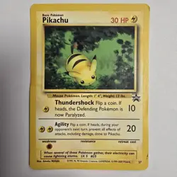 Pokemon Pikachu TCG Black Star Promos Card 27 Regular Promo - Image 1
