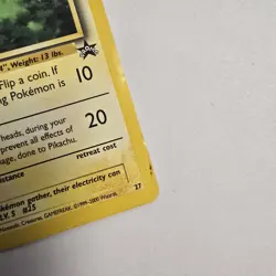 Pokemon Pikachu TCG Black Star Promos Card 27 Regular Promo - Image 3