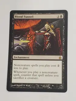 MTG Blood Funnel (Ravnica: City of Guilds/Black/R) - BGM - Image 1