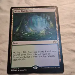 Misty Rainforest x 1 - MTG - NM+ - MH2 250/303 -Rare Land! - Image 1