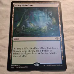 Misty Rainforest x 1 - MTG - NM+ - MH2 250/303 -Rare Land! - Image 2